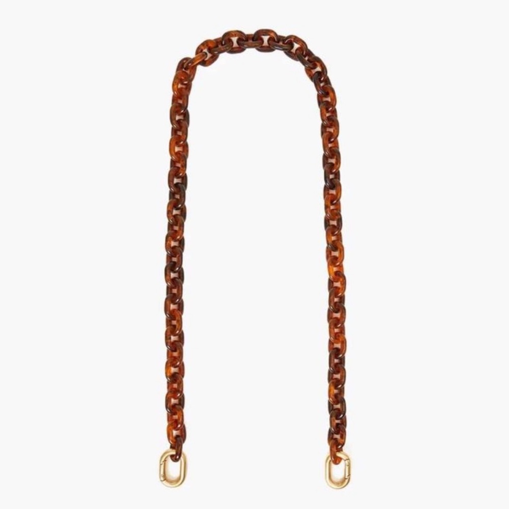 Clare V Tortoise Resin Shoulder Strap NWT